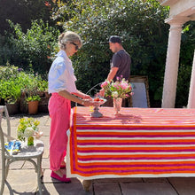 Load image into Gallery viewer, Block Print Tablecloth | The Stella