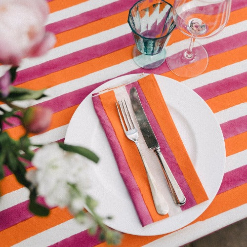 Block Print Napkins x 4 | Stella