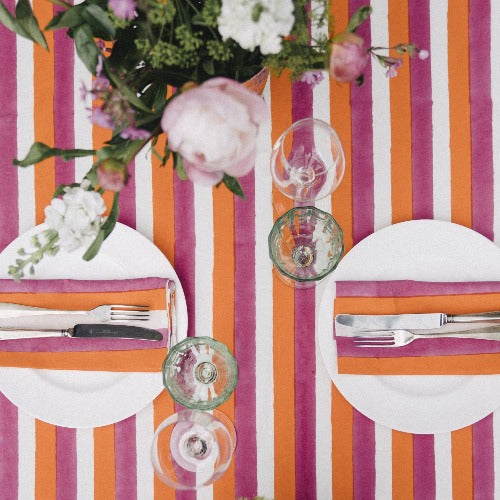 Block Print Tablecloth | The Stella